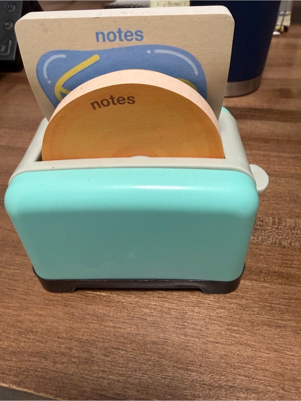 Mint Toaster Notes Holder & Post-its - Picture 2 of 5